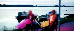 Konsttjuvar fångades på film