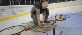 Jimmy fixade hålet i isen