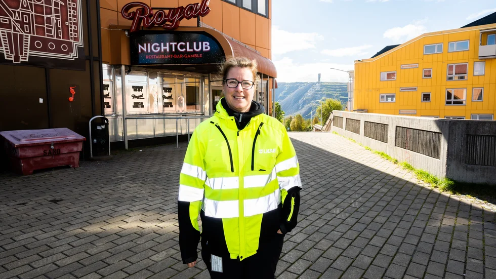Mari Kuokkanen, LKAB, är projektledare för avvecklingen av gamla centrum.