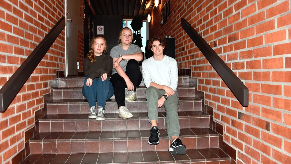 Maja Brännmark, Elsa Lindbäck och Jonatan Nordström säger att evenemang säkert är bra för utvecklingen i Kalix.