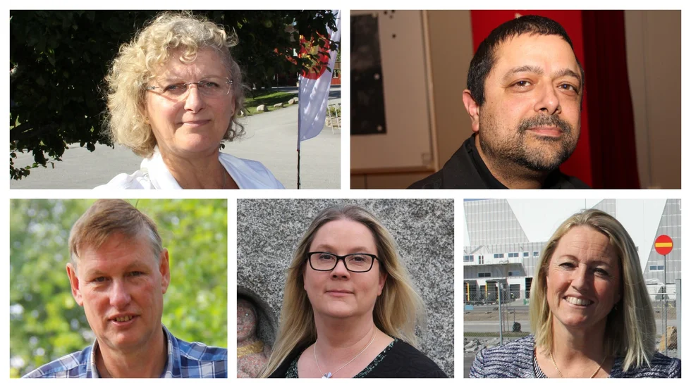 Charlotta Bjälkebring Carlsson (V), Somir Sinharay (L), Fred Rydberg (KD), Helene Zeland Bodin (C) och Susanna Kraftelid (HD). Deras fem partier har var och en för sig angett att skolan är en av deras tre viktigaste frågor att arbeta med i Håbo.