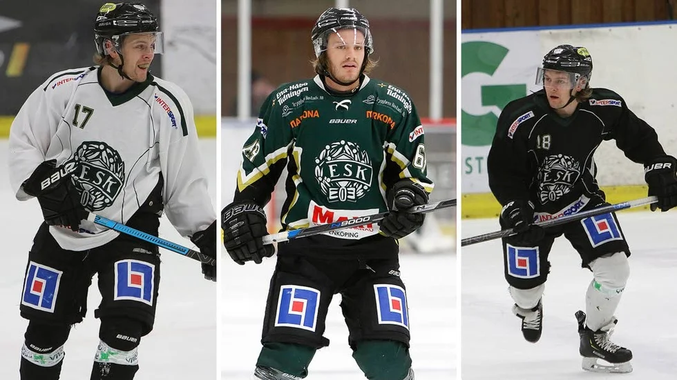 Bröderna Sojé, Fredrik Lundin och Oscar Skiöld väljer alla att inte förlänga sina krintrakt med ESK Hockey.