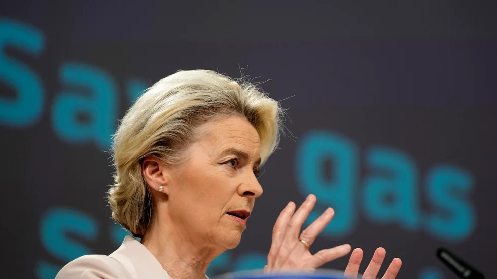 EU-kommissionens ordförande Ursula von der Leyen. Arkivbild.