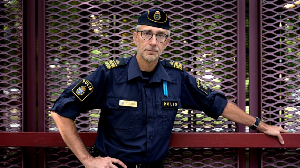 Magnus Sjöberg, chef vid polisens Nationella operativa avdelning (Noa).