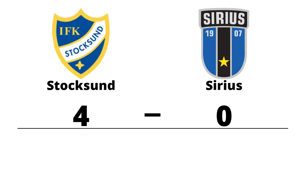 IFK Stocksund vann mot IK Sirius FK