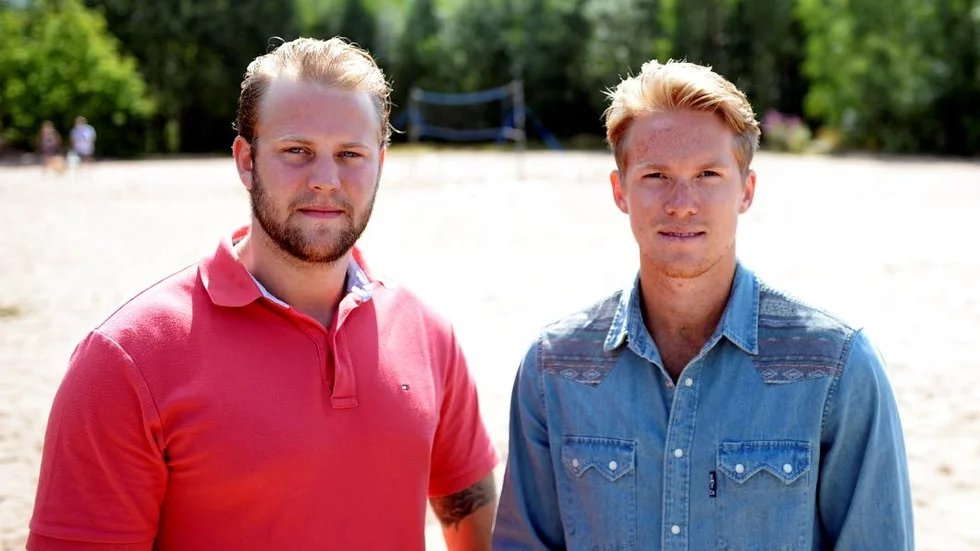 Johan Andersson och Jesper Björkman.