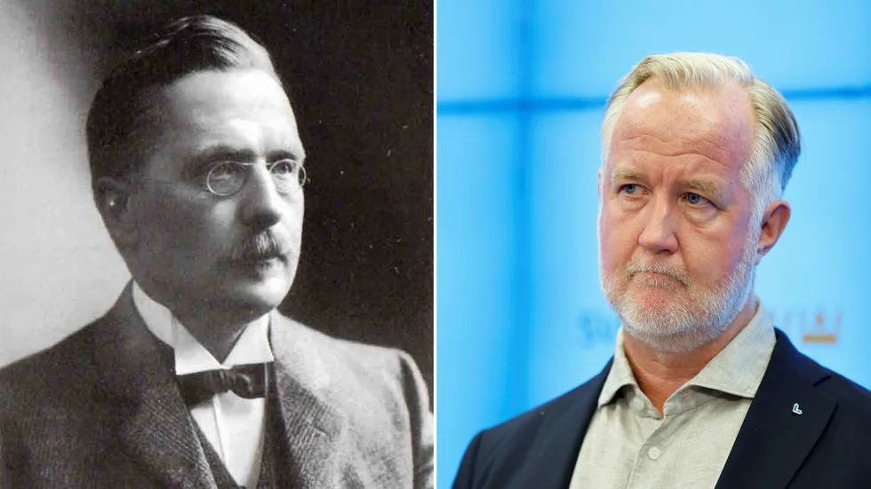 Liberalen och folkskolläraren Fridtjuv Berg (1851-1916) torde vrida sig i sin grav när han ser hur Johan Pehrson (L) agerar i skolpolitiken.