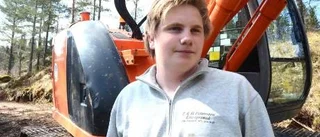 Skolbänken är en grävmaskin