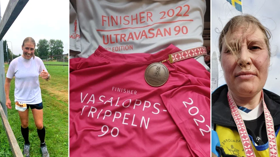 Helena Törnelius var med om en svår olycka. Trots smärta och fortsatta problem efter skadan lyckades hon med bedriften att klara av Vasaloppstrippeln.  