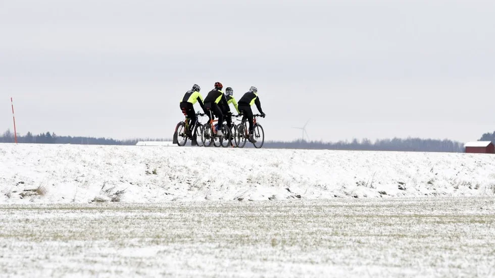 Vintercykel. De som gillar att cykla i vinterväder har chansen när det blir premiär för Vintervättern.