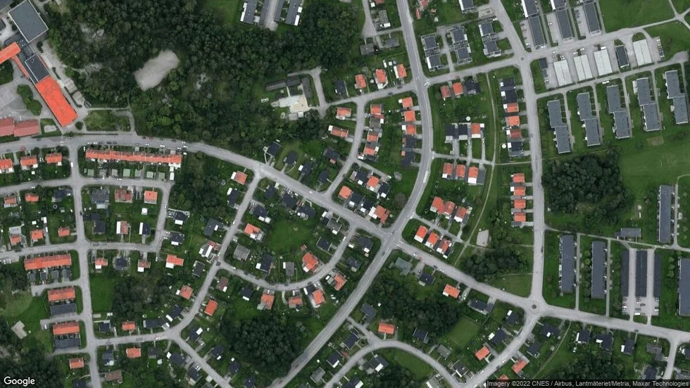 Området kring Thermaeniusgatan 15