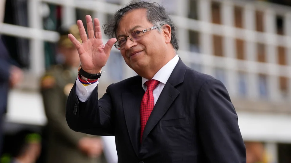 Colombias president Gustavo Petro. Arkivbild.
