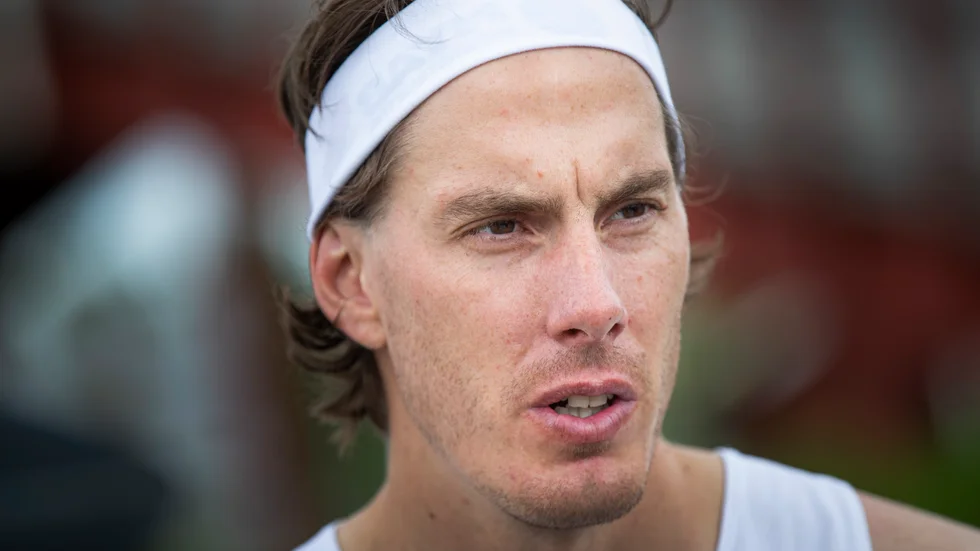 Johan Häggström hade tre femtondeplatser som bästa resultat i världscupen förra säsongen.