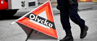 En person hittad död efter trafikolycka