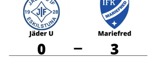 Mariefred segrare borta mot Jäder U