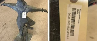 Skulptur som stals i Vadstena hittades efter fyra år – men 52-åring frias för häleri • Värderades till 100 000