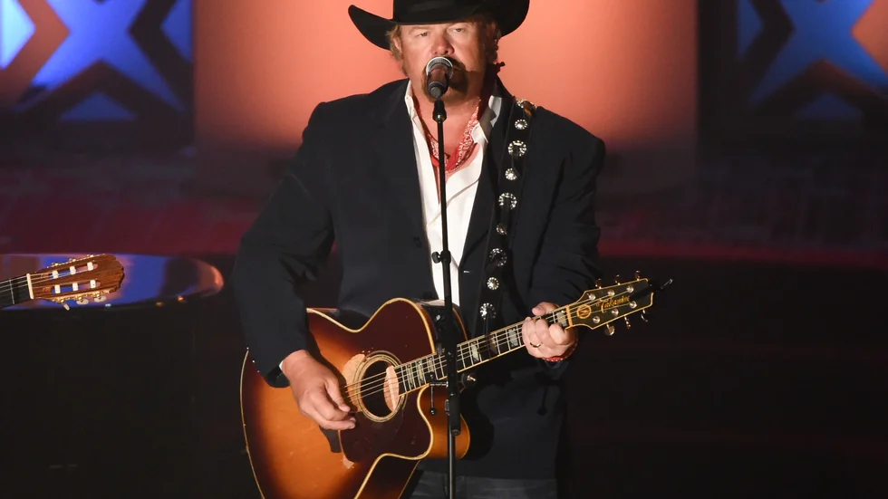 Toby Keith diagnosticerades i höstas med magcancer. Arkivbild.