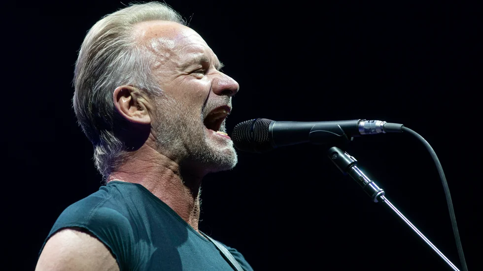 Sting gillade Swedish House Mafias låt "Redlight" så mycket att han valde att sjunga in låtraderna från "Roxanne" på nytt till den. Arkivbild.