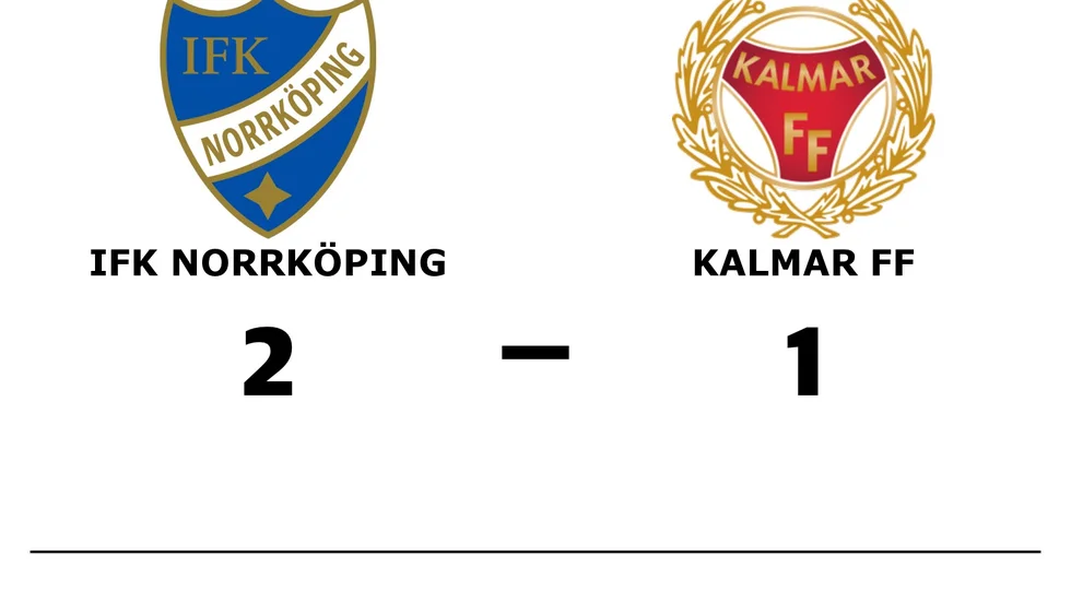 IFK Norrköping FK vann mot Kalmar FF