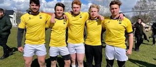 Blågult från Enköping i rugbylandskamper