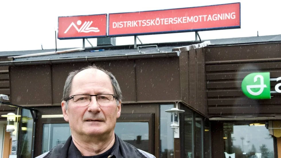 Ordförande. Berthel Wiklund, Harads byaförening.