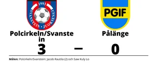 Polcirkeln/Svanstein vann efter Jacob Rautilas dubbel