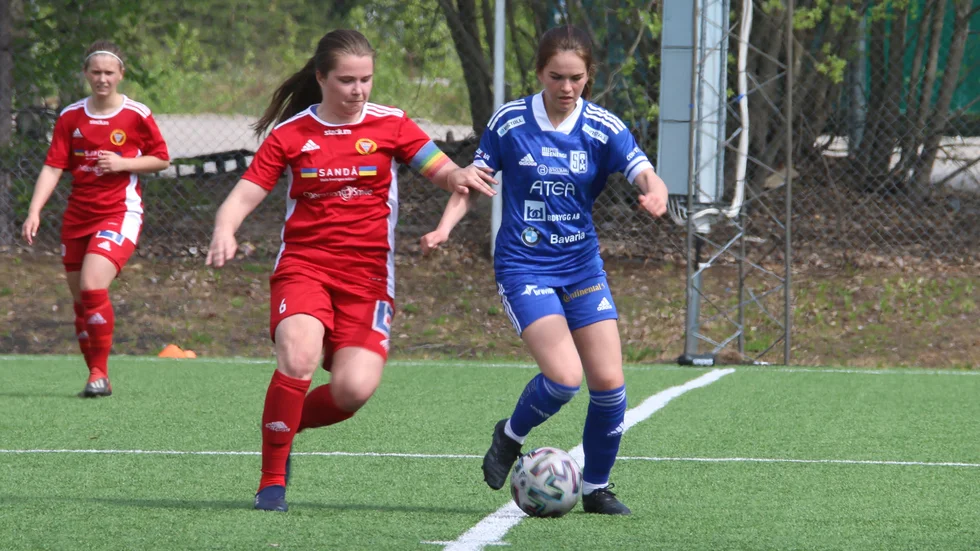 Nelly Nilsson inledde målskyttet för Storfors. (Arkivbild)