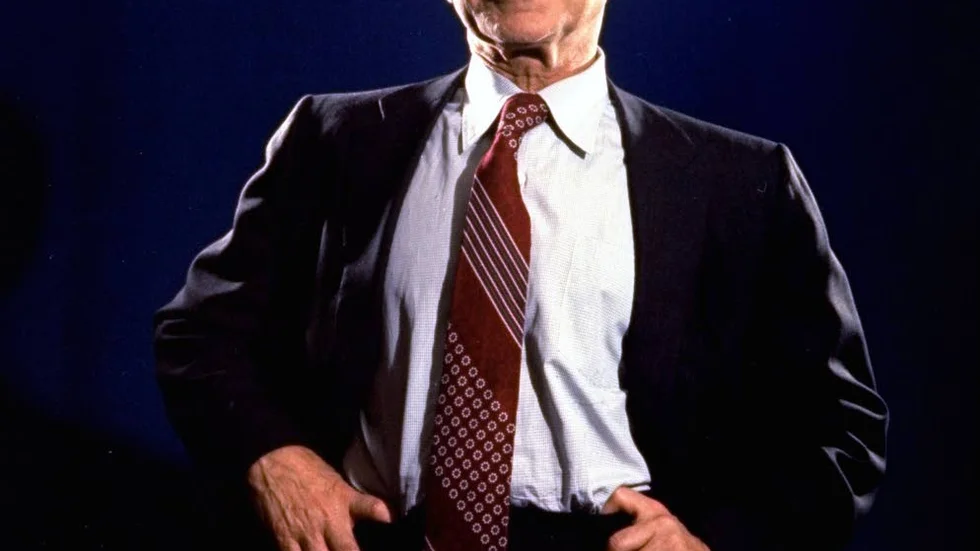 Milton Friedman, nationalekonom som räknas som en av den ekonomiska nyliberalismens främsta företrädare. Foto från 1977.