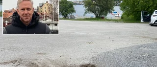 Parkering vid badet görs om – ska bli bättre struktur: "Inte målad tidigare"