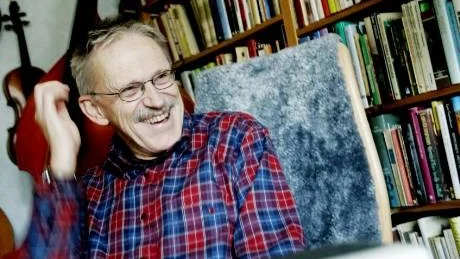 Nu finns en fjärde roman att lägga på högen och som likt de tre tidigare fått lysande recensioner i rikspressen, något som glädjer Håkan Anderson i Klintehamn som debuterade 2004 på Bonniers förlag, vid 59 års ålder, med romanen "Breven"foto: gt arkiv/petra jonsson