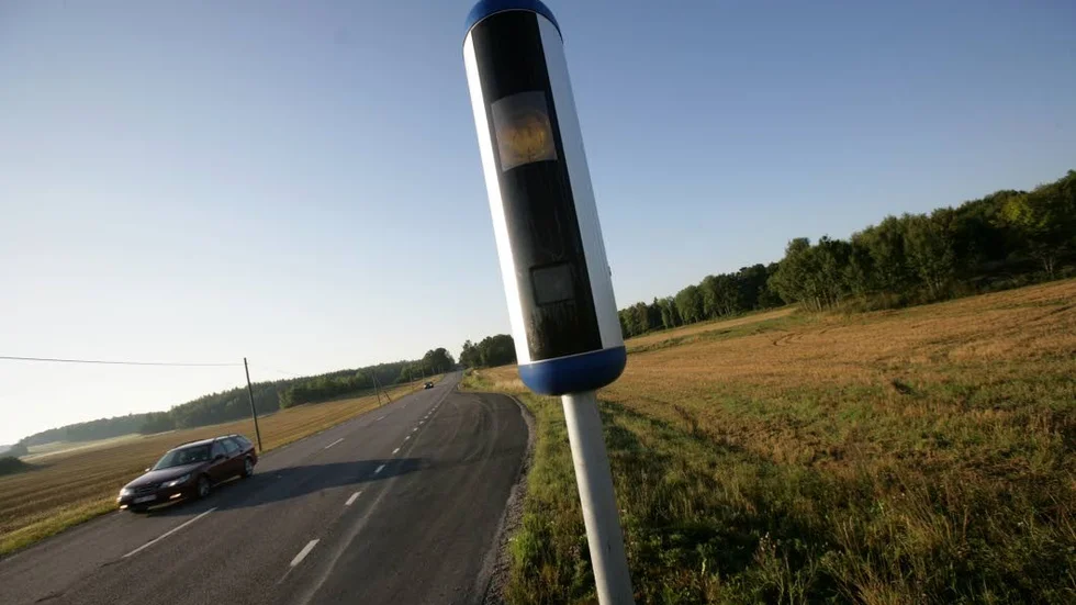 Den nya kameran monteras under onsdagen.