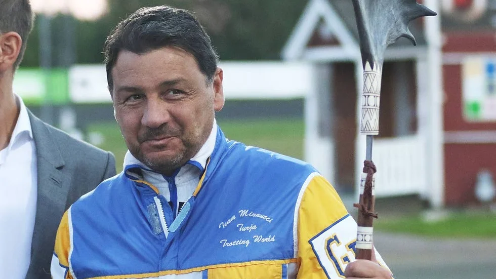 Vinnaren. "Man måste ha lite tur i lottningen och det hade jag i dag", säger Giampaolo Minucci.