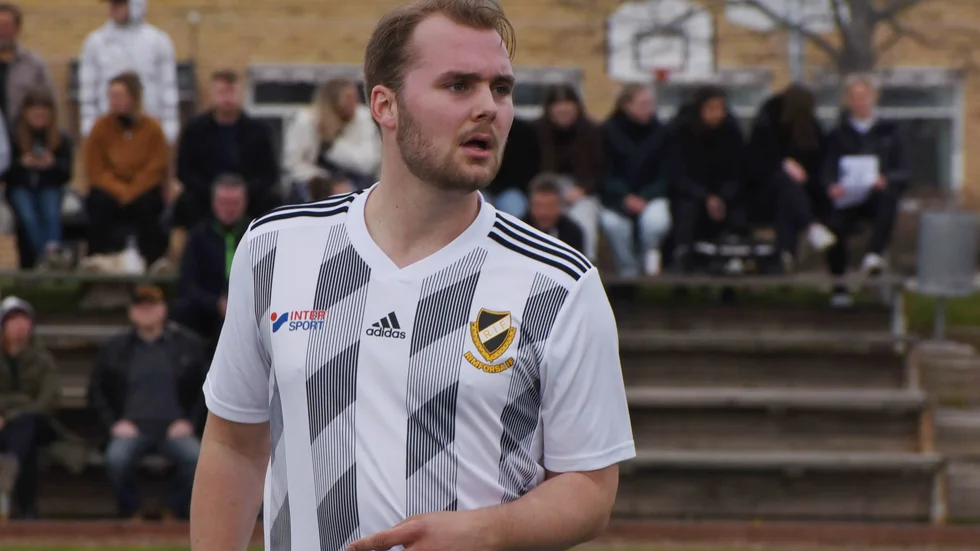 Daniel Rambin vann skytteligan i den lokala herrfotbollen med sina 20 mål.