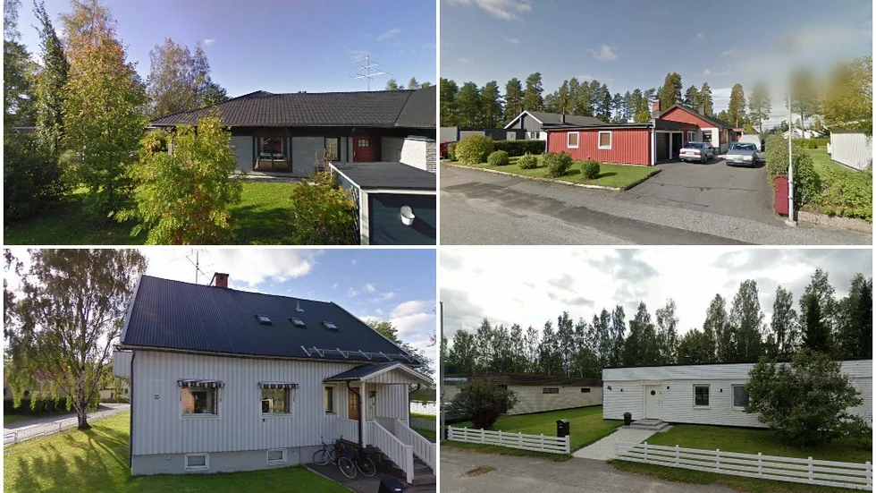Ekstigen 1, Rådmansvägen 61, Ljusterleden 15 och Gamla Vägen 46