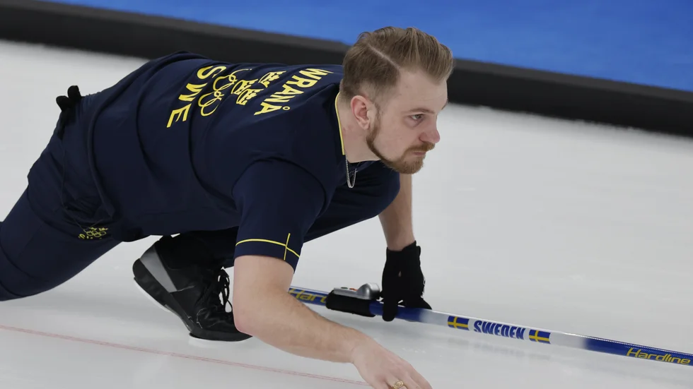 Rasmus Wranå under OS i Peking. Arkivbild.