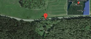 En personbil i trafikolycka