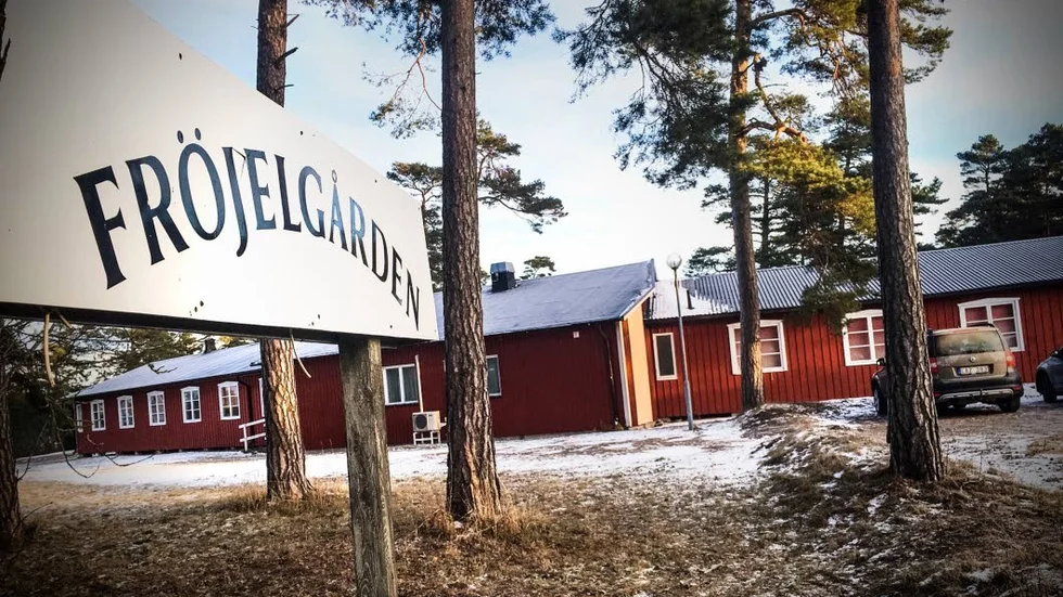 Asylboendet vid Fröjelgården.