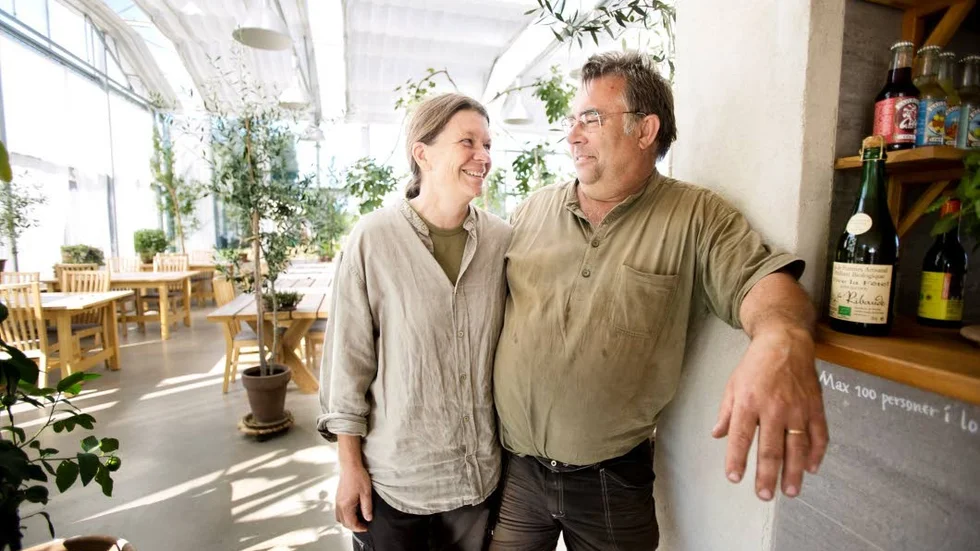 Göran och Margareta Hoas driver Lilla Bjers gårdskrog i Västerhejde.