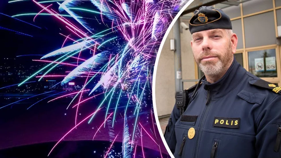 Johan Jonsson, yttre befäl vid polisen på Gotland, berättar om regler kring fyrverkerier.