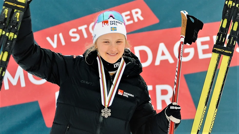 Lisa Eriksson, Strömnäs GIF, ser fram emot sitt tredje (och sista) år i juniorlandslaget.