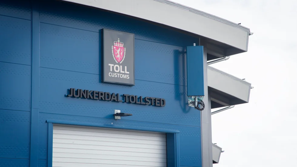 Norska tullen i Junkerdal stoppade den nu dömda Piteåbon med flera kilo hasch och amfetamin. (Arkivbild)