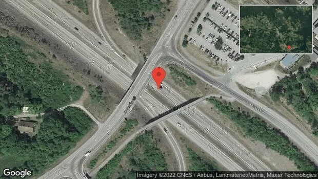 Trafikolycka på E20
