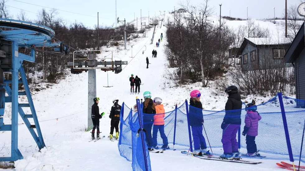 Stollift. Om planerna går i lås så kan Luossabacken ha en fyrastolslift redan nästa vinter.