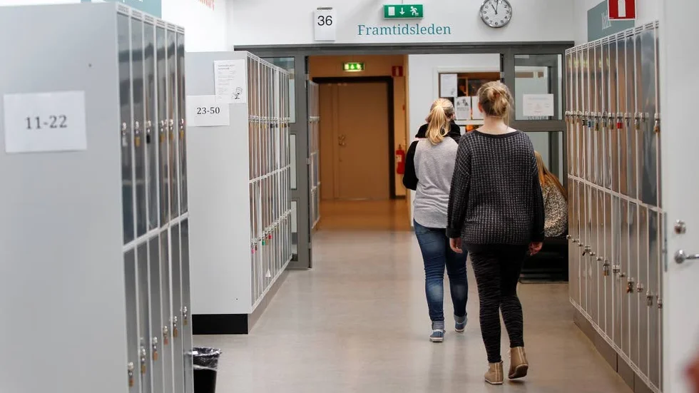 Arkivbild från skolan på fastlandet.