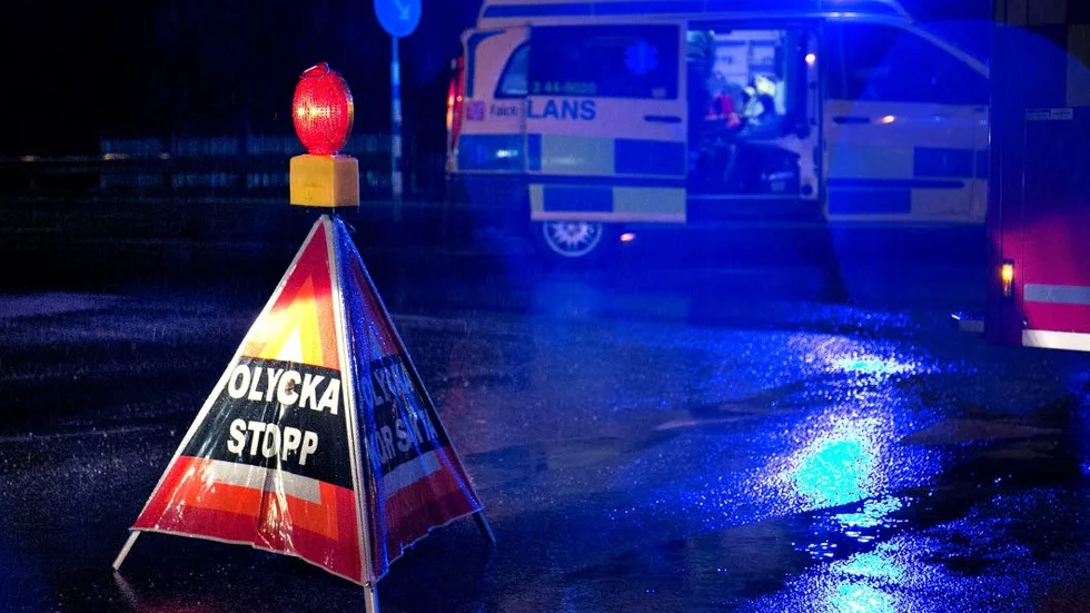 Bilden är inte från olyckstillfället.
