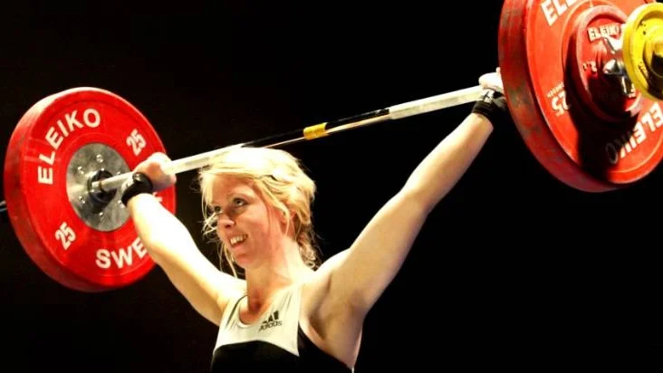 SM tyngdlyftning Carita Hansson svenskt rekord 78 kilo i ryck