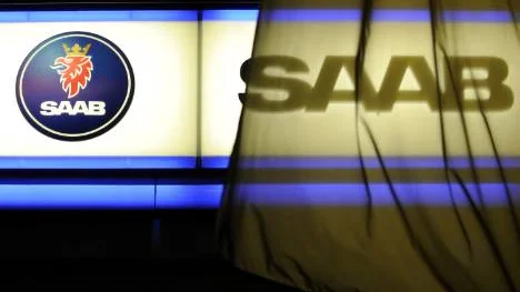 Mörket sänker sig över Trollhättan.