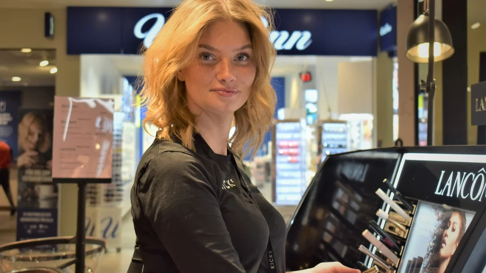 Efter modelluppdraget för Lancôme hoppas Milla Degerman att dörrarna ska öppnas för ännu fler uppdrag.