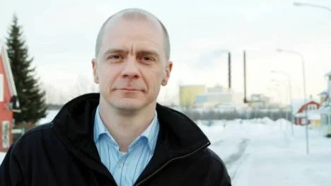 Peter Niemi, verkställande direktör vid Tekniska verken i Kiruna. foto: hans sternlund FOTO: Hans Sternlund