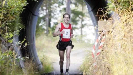 Kenneth Boman har återfunnit formen efter sin tuffa marathonsäsong och vann klart.  Foto: Martin Thelénius